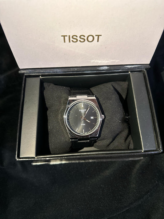 Tissot PRX 1853 with Leather Strap